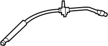Image of Hose. Brake. A flexible Hose. image for your 2019 Ford F-150 5.0L V8 FLEX A/T 4WD XL Standard Cab Pickup Fleetside 