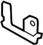 Image of Bracket. Rail. End. (Rear, Lower). A Bracket for a floor. image for your 2020 Ford F-150 3.3L Duratec V6 FLEX A/T 4WD XL Standard Cab Pickup Fleetside 