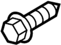 Image of Liftgate Pull Handle Screw image for your 2019 Ford Transit-250  PTV Extended Cargo Van 