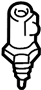 Image of Engine Coolant Temperature Sensor image for your 2020 Ford Ranger   