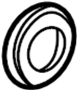 Image of Engine Crankshaft Seal (Front) image for your 2008 Lincoln Navigator   