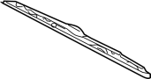 Image of Windshield Wiper Blade image for your 2015 Ford Expedition   