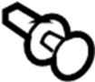 View Clip. Retainer. Rivet. Air. Deflector. (Upper, Lower) Full-Sized Product Image
