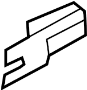 View Exterior Door Handle Cover (Front) Full-Sized Product Image 1 of 3