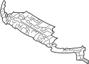 Image of Bumper Cover Support Rail (Front, Upper) image for your 2012 Ford Fusion   