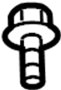 Image of Screw. Sensor. A screw used to secure. image for your 2022 Ford F-150  XLT Extended Cab Pickup Fleetside 