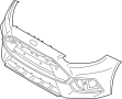 Image of Bumper Cover (Front, Upper) image for your 2008 Ford F-150 5.4L Triton V8 A/T RWD THE 60TH ANNIVERSARY EDITION Crew Cab Pickup Stepside 