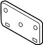 Image of License Plate Bracket image for your 2024 Ford F-150   