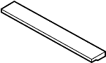Image of Radiator Air Seal (Upper) image for your 2005 Ford Taurus   