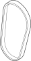 Image of Accessory Drive Belt image for your 2014 Ford Mustang   