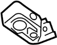 View A/C Refrigerant Line Bracket (Front, Lower) Full-Sized Product Image
