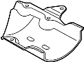 View A/C Compressor Bracket Full-Sized Product Image 1 of 2
