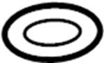 View Seal. Tube. Ring. Kit. Hose. (Front, Rear, Upper, Lower) Full-Sized Product Image