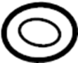 View Seal. Tube. Ring. Kit. Hose. (Front, Rear, Upper, Lower) Full-Sized Product Image