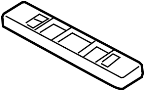 Image of Spacer. Battery. Tray. Bracket. Support. Battery Spacer. Bracket. image for your 2016 Ford Focus  S Sedan 