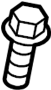 Image of Bolt. Air. Engine Air Intake Hose. image for your 2024 Ford Explorer  ST Sport Utility 