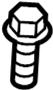 Image of Bolt. Air. Engine Air Intake Hose. image for your 2006 Ford Focus   