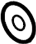 View Engine Oil Drain Plug Gasket Full-Sized Product Image