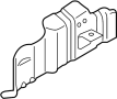 Image of Turbocharger Mount Heat Shield image for your 1986 Ford Bronco   