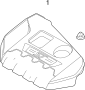 View Insulator. Cover. Engine. Grommet. Center.  Full-Sized Product Image