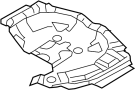 Image of Floor Pan Heat Shield (Rear, Upper, Lower) image for your 2003 Ford F-150   
