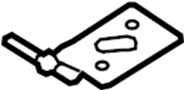 View Bracket. Muffler. (Front, Rear) Full-Sized Product Image 1 of 5