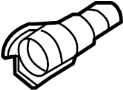 View Connector. Tube. Vent. Hose. PCV. (Upper, Lower) Full-Sized Product Image