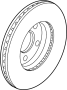 Image of Disc Brake Rotor image for your 2023 Ford F-150 2.7L EcoBoost V6 A/T RWD XLT Extended Cab Pickup Fleetside 