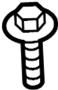 View Bolt. Mount. Strut. Support. (Upper) Full-Sized Product Image