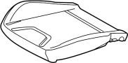 Image of Seat Cushion Foam (Lower) image for your 2023 Ford F-150  SSV Extended Cab Pickup Fleetside 