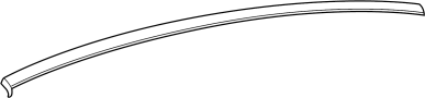 Image of Roof Molding (Upper) image for your 1993 Ford Bronco   