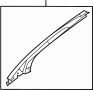 Image of Body A-Pillar Reinforcement (Upper) image for your 2017 Ford F-350 Super Duty   