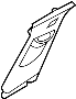 View Door Pillar Post Trim Set (Upper) Full-Sized Product Image 1 of 2