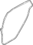 Image of Door Seal (Rear, Lower) image for your 2012 Ford Escape   