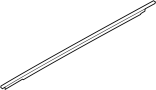 View Door Window Belt Weatherstrip Full-Sized Product Image 1 of 2