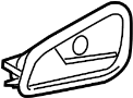 Image of Interior Door Handle (Lower) image for your 2020 Ford F-150 3.5L EcoBoost V6 A/T 4WD XLT Extended Cab Pickup Fleetside 