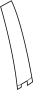 Image of Door Applique (Rear, Upper) image for your 2008 Ford F-150 5.4L Triton V8 A/T RWD THE 60TH ANNIVERSARY EDITION Crew Cab Pickup Stepside 