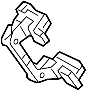 Image of Disc Brake Caliper Bracket image for your 2014 Ford Police Interceptor Utility   