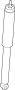 Image of Suspension Shock Absorber image for your 2017 Ford C-Max   