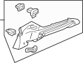View Interior Quarter Panel Trim Panel (Front, Rear, Upper, Lower) Full-Sized Product Image