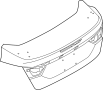 Image of Deck Lid image for your 2017 Ford Focus  S Sedan 