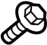View Liftgate Lift Support Bolt Full-Sized Product Image