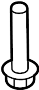 View Bolt. Mount. Bracket. Transmission. (Upper, Lower) Full-Sized Product Image