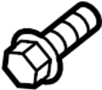 Image of Bolt. Oil. Tube. (Lower). A threaded rod with a. image for your 1997 Ford E-150 Econoline   