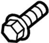 View Bolt. Tube. Oil. Water. Screw. (Upper, Lower) Full-Sized Product Image