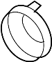 View Headlight Bulb Cap (Rear, Lower) Full-Sized Product Image
