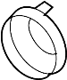 View Headlight Bulb Cap (Rear, Lower) Full-Sized Product Image 1 of 5