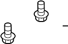 View Bolt. ABS. Mount. (Upper) Full-Sized Product Image