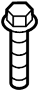 Image of Engine Mount Bolt image for your Ford