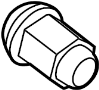 View Nut. Wheel. Lug. Spare Tire.  Full-Sized Product Image